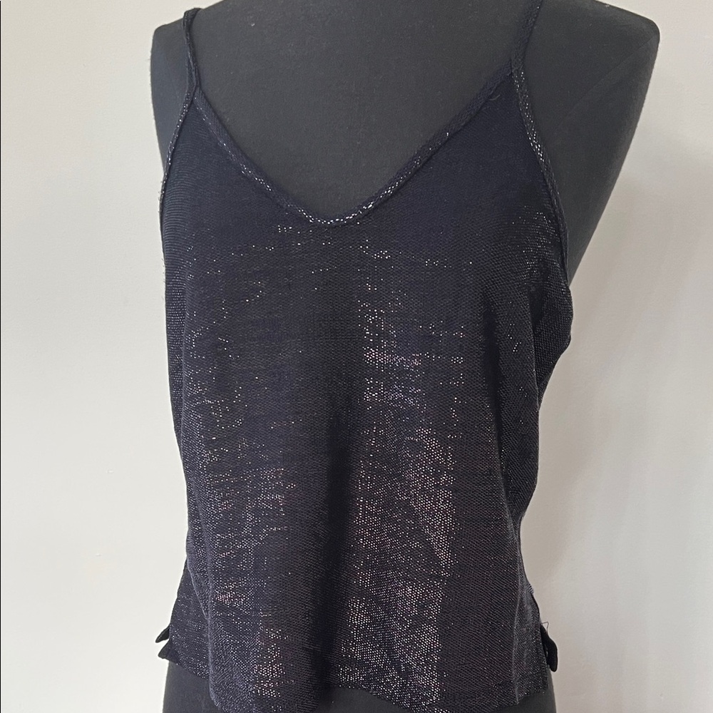 Chic Black Camisole Top
